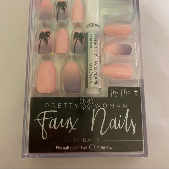 SOLD-Tropical palm tree 🌴 nails - Picture 3 of 6